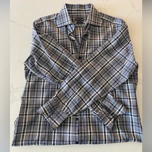 Tom Ford Men’s Checkered Dress Shirt